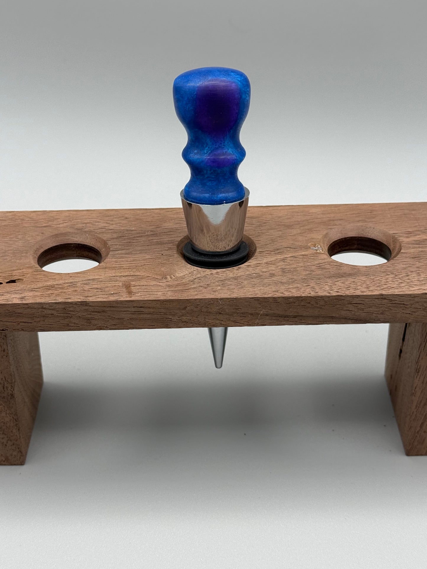 Blue & Pink Acrylic Wine Stopper